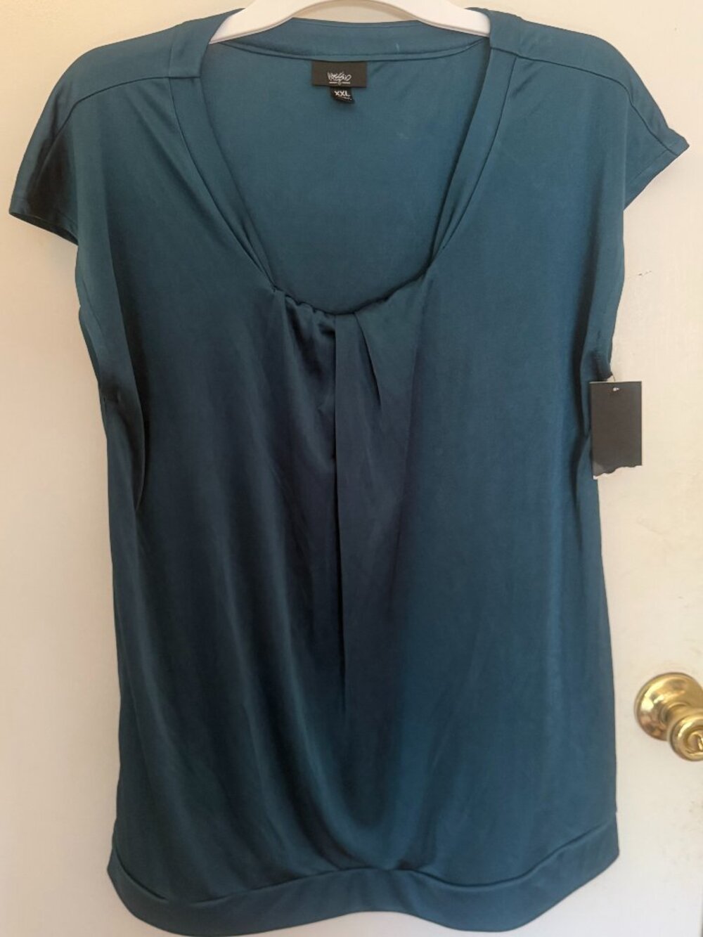 Mossimo Teal Blouse W XXL